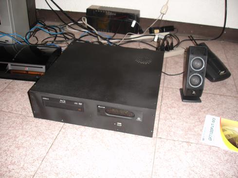 El media center corriendo