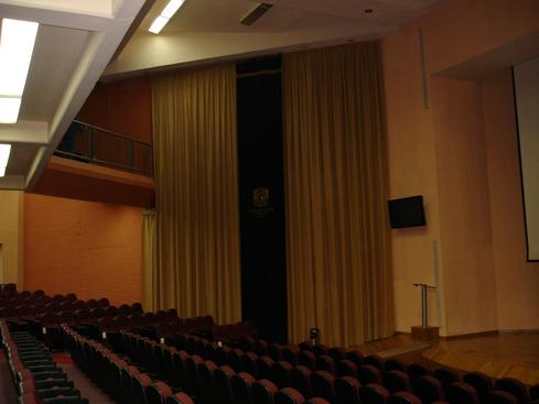 El auditorio de la Facultad de Ciencias