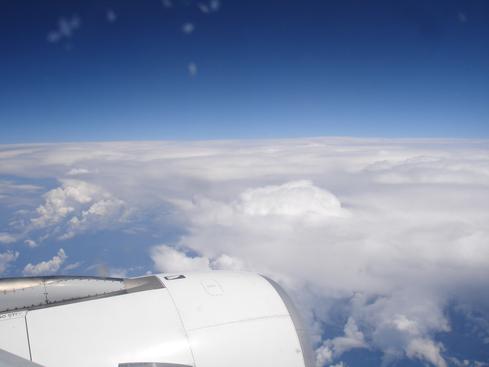 Las nubes desde el avión