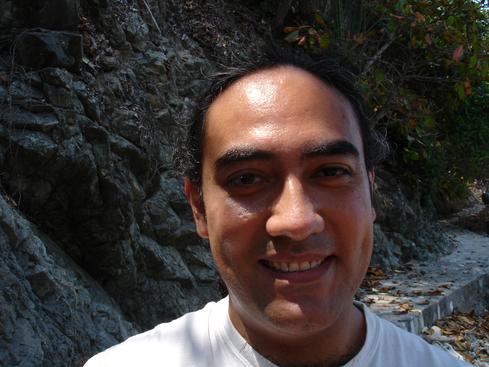 Yo en la playa