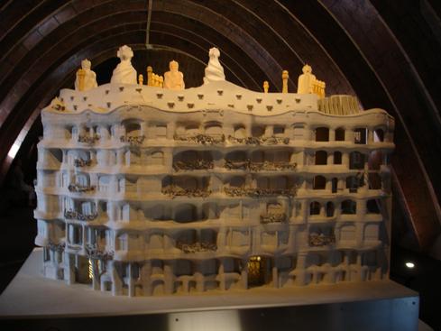 Maqueta de la Pedrera