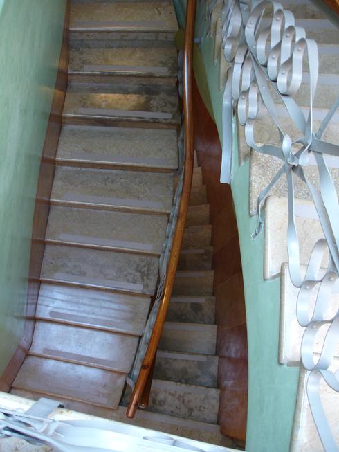 Dentro de la Pedrera