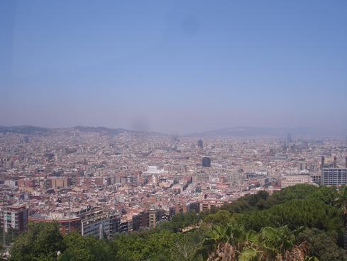 Barcelona desde Montjuïc