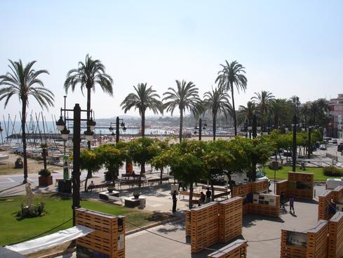La playa en Sitges
