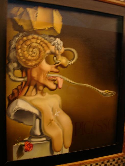 En el museo de Dalí