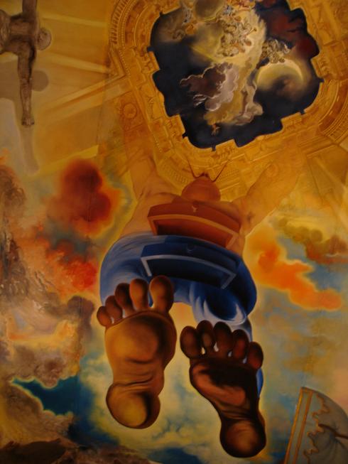 En el museo de Dalí