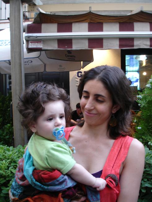 Perouz y su niño