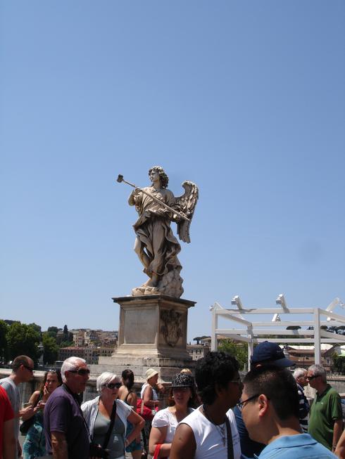 En el Ponte Sant'Angelo