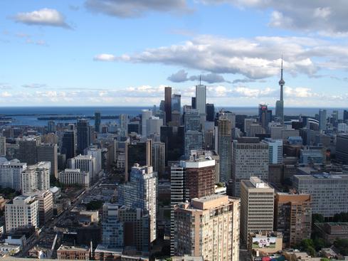 Toronto desde el Panorama Lounge