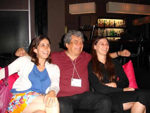 Perouz, Jorge y Birgit