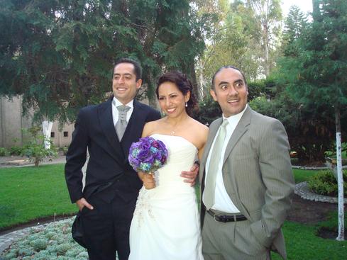 Juan, Érika y yo