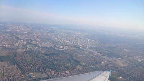 Llegando a Toronto