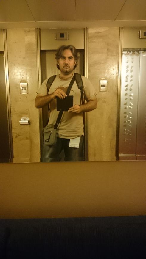 Yo en el hotel