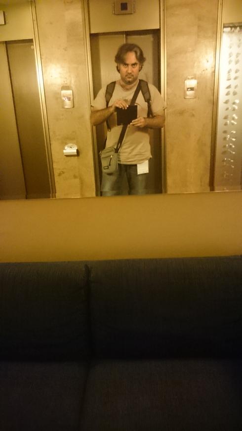 Yo en el hotel