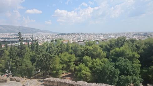 Desde la Acrópolis de Atenas