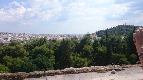 Desde la Acrópolis de Atenas