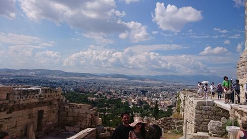 Desde la Acrópolis de Atenas