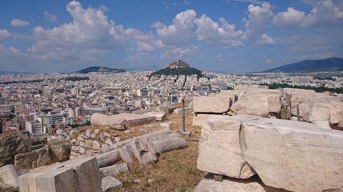 Desde la Acrópolis de Atenas