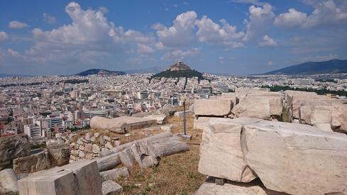 Desde la Acrópolis de Atenas