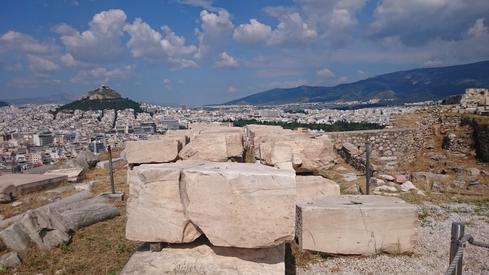 Desde la Acrópolis de Atenas