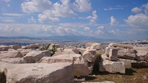 Desde la Acrópolis de Atenas