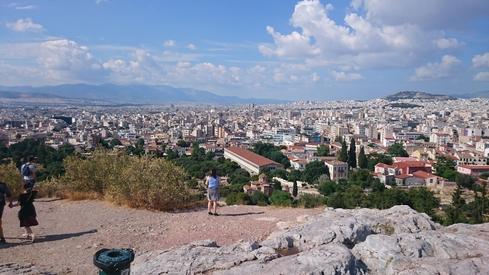 Desde la Acrópolis de Atenas
