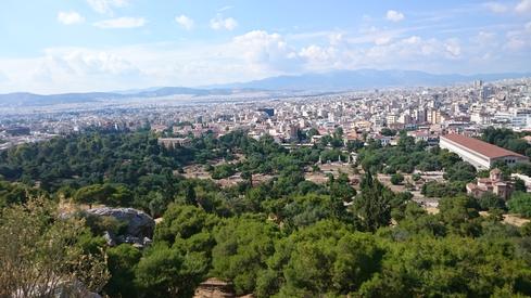 Desde la Acrópolis de Atenas