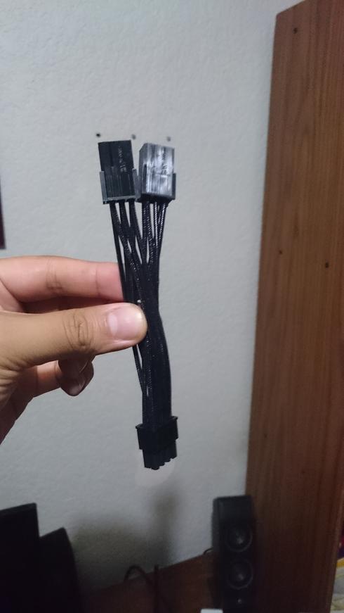 El adaptador de poder