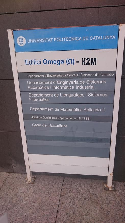 Departament de Matemàtica Aplicada II