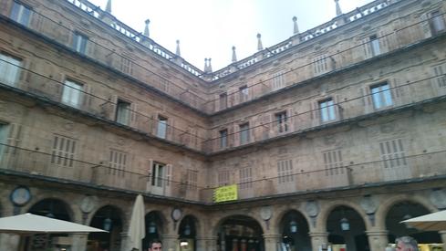 En la Plaza Mayor