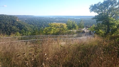 La Crosse desde Grandad Bluff Park