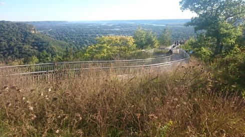 La Crosse desde Grandad Bluff Park