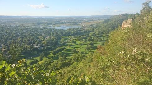 La Crosse desde Grandad Bluff Park