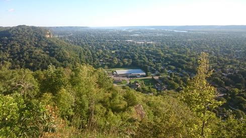 La Crosse desde Grandad Bluff Park