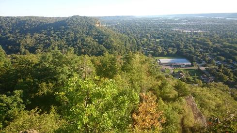 La Crosse desde Grandad Bluff Park