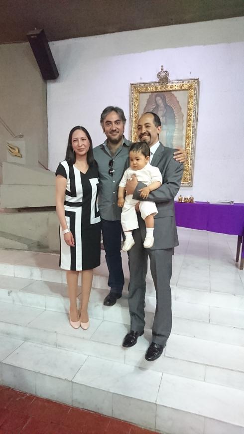 Yazmín, yo y Erick