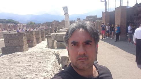 Yo en Pompeya