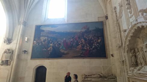 En la catedral de Burgos