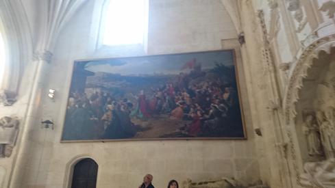 En la catedral de Burgos