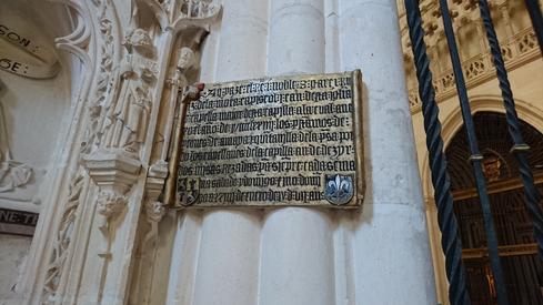 En la catedral de Burgos