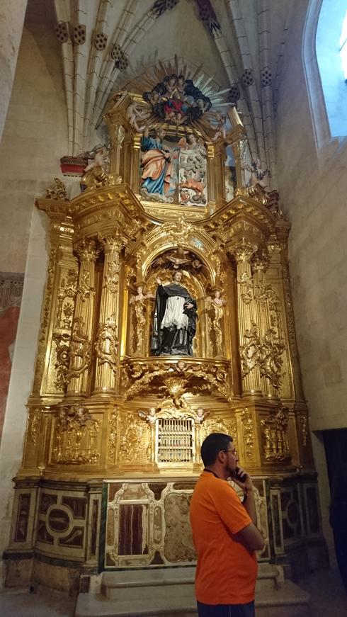 En la catedral de Burgos