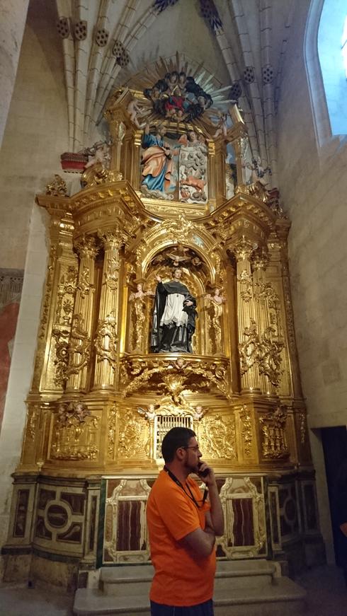 En la catedral de Burgos