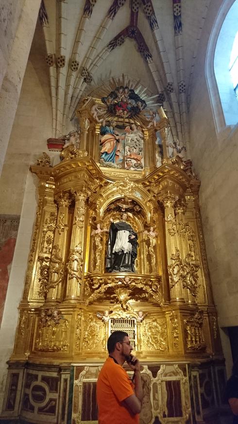 En la catedral de Burgos
