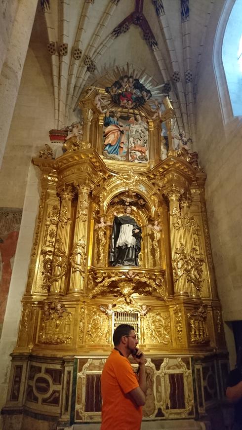 En la catedral de Burgos