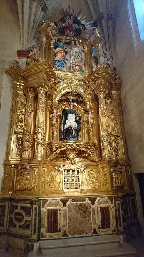 En la catedral de Burgos