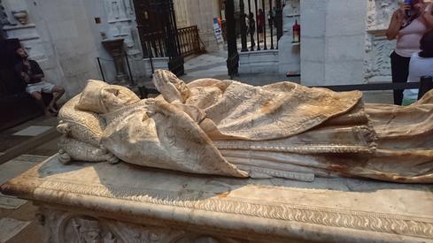 En la catedral de Burgos