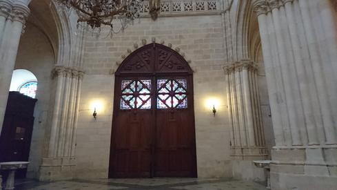 En la catedral de Burgos
