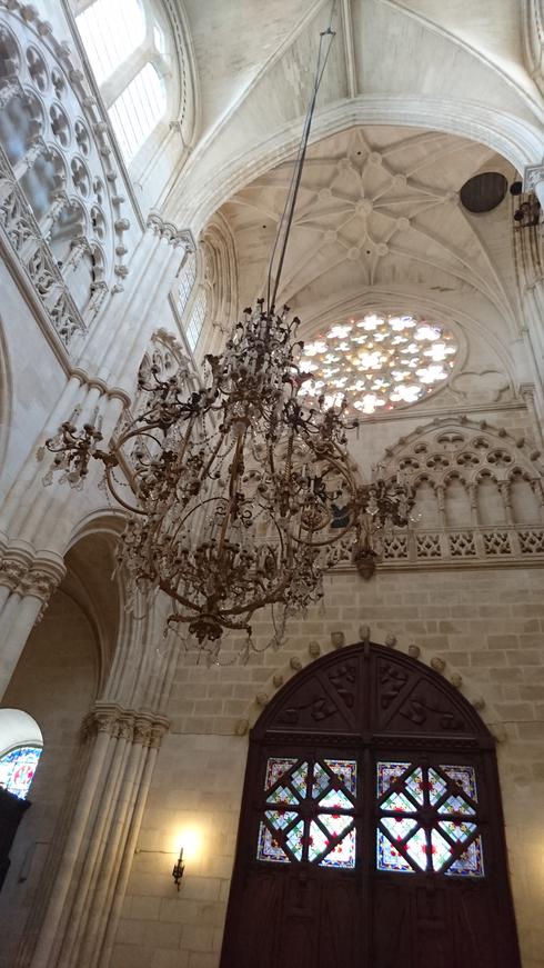 En la catedral de Burgos