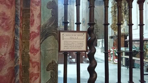 En la catedral de Burgos