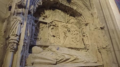 En la catedral de Burgos